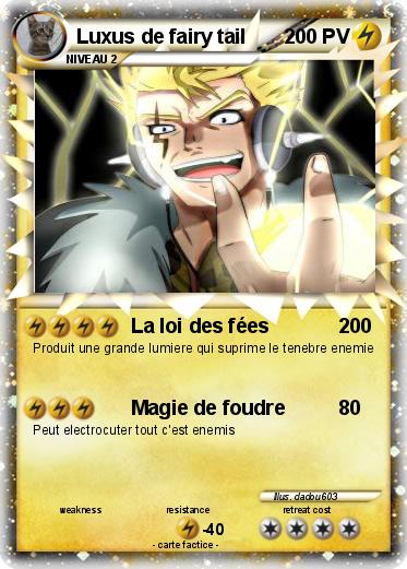 Pokemon Luxus de fairy tail