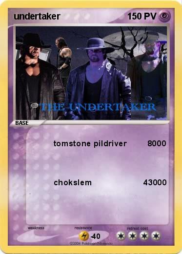 Pokemon undertaker