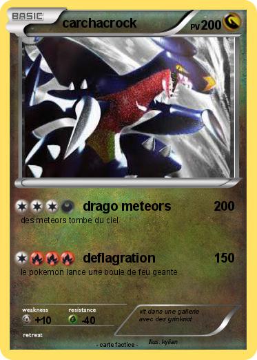 Pokemon carchacrock