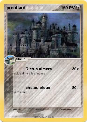Pokemon proutlard