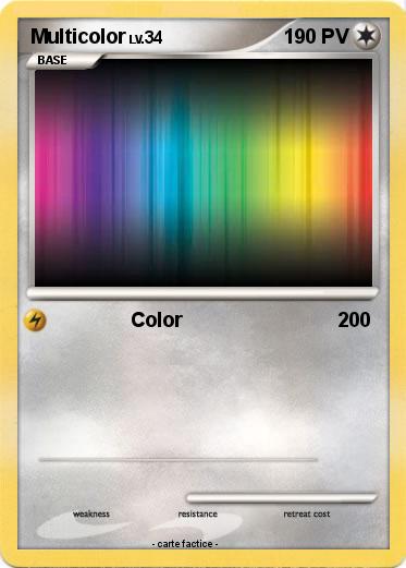 Pokemon Multicolor