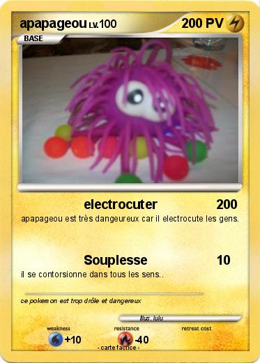 Pokemon apapageou