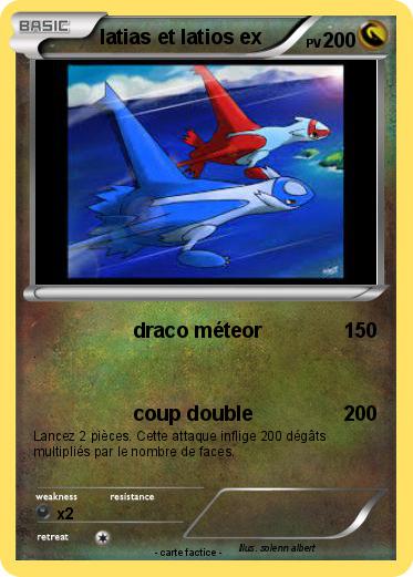 Pokemon latias et latios ex