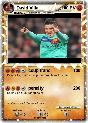 Pokemon David Villa
