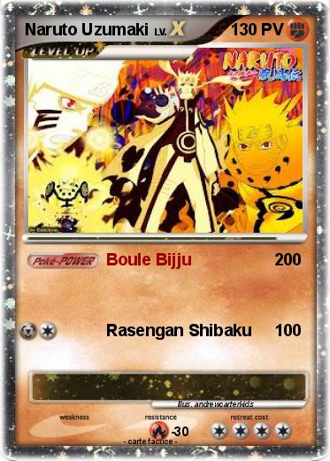 Pokemon Naruto Uzumaki