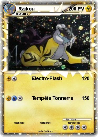 Pokemon Raikou