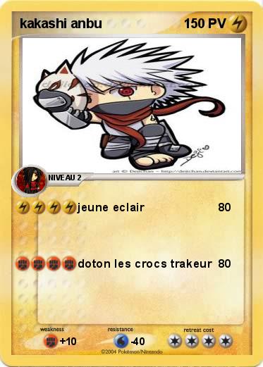 Pokemon kakashi anbu