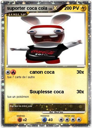 Pokemon suporter coca cola