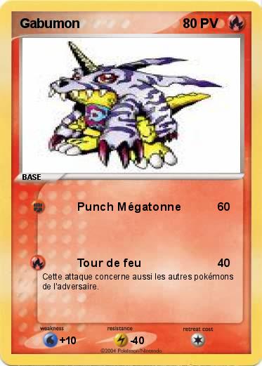 Pokemon Gabumon