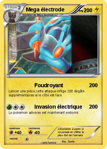 Pokemon Mega électrode