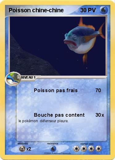 Pokemon Poisson chine-chine