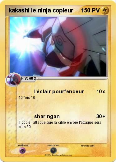 Pokemon kakashi le ninja copieur