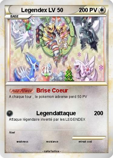 Pokemon Legendex LV 50