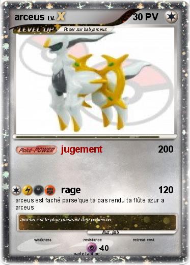 Pokemon arceus