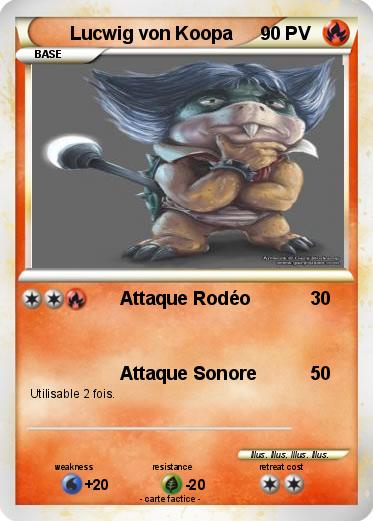 Pokemon Lucwig von Koopa
