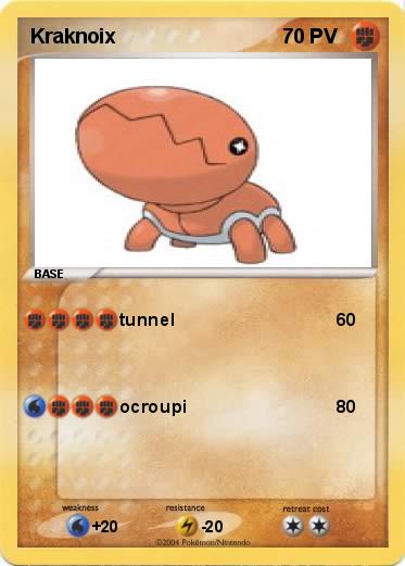 Pokemon Kraknoix