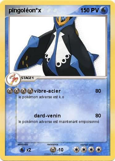 Pokemon pingoléon°x