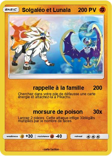 Pokemon Solgaléo et Lunala