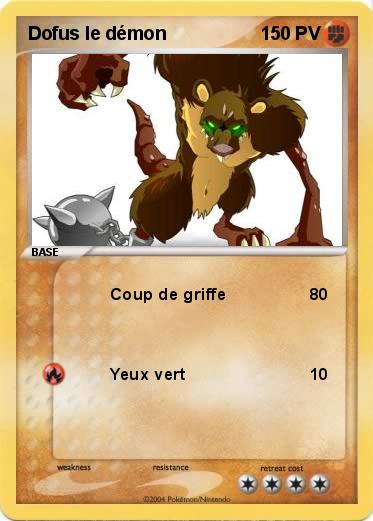 Pokemon Dofus le démon