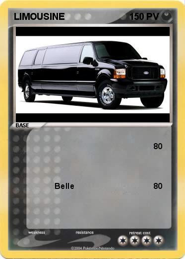 Pokemon LIMOUSINE