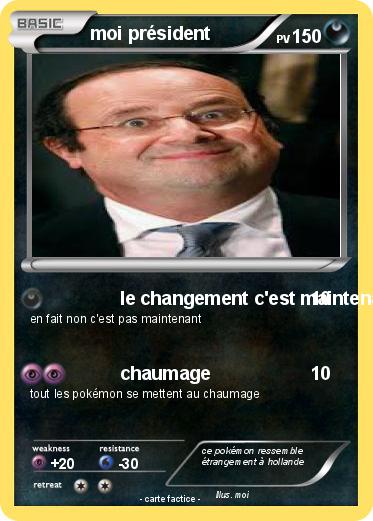 Pokemon moi président