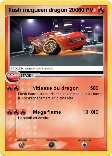 Pokemon flash mcqueen dragon 20000 