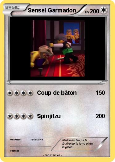 Pokemon Sensei Garmadon