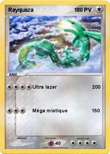 Pokemon Rayquaza                           1    