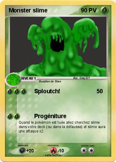 Pokemon Monster slime