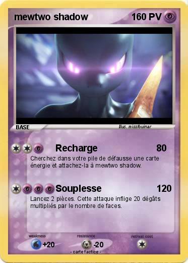 Pokemon mewtwo shadow