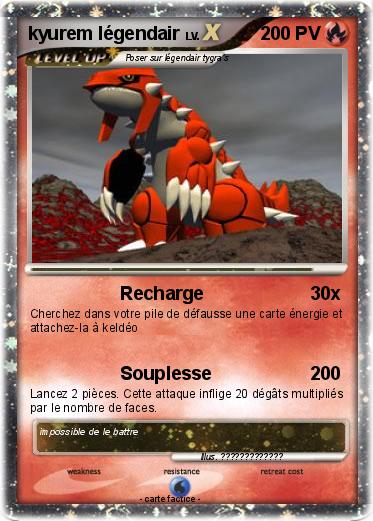 Pokemon kyurem légendair