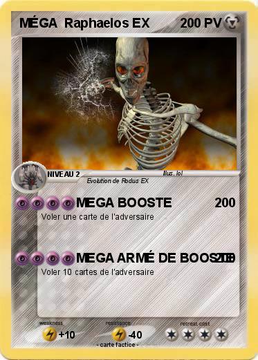 Pokemon MÉGA  Raphaelos EX