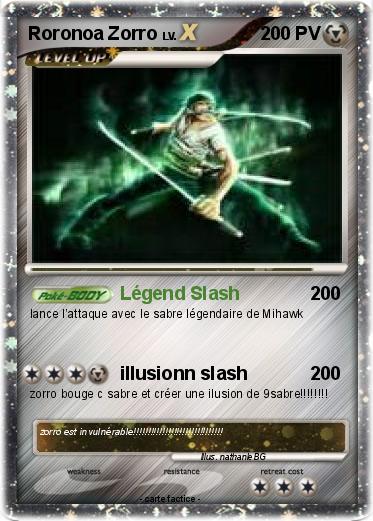 Pokemon Roronoa Zorro