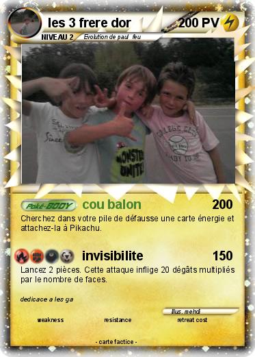 Pokemon les 3 frere dor