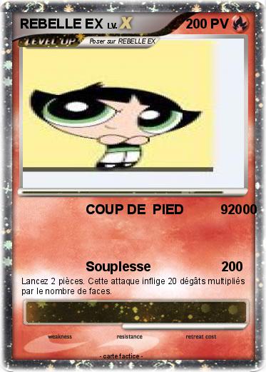 Pokemon REBELLE EX