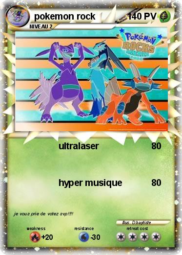 Pokemon pokemon rock