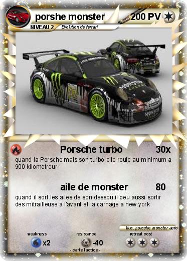 Pokemon porshe monster