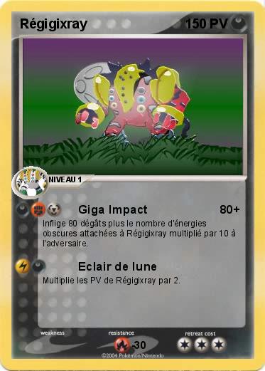 Pokemon Régigixray