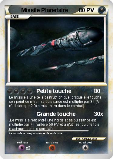 Pokemon Missile Planetaire