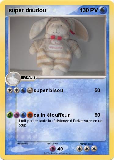 Pokemon super doudou