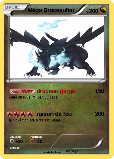 Pokemon Méga Draceaufeu