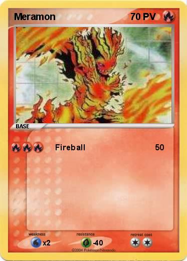 Pokemon Meramon