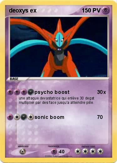 Pokemon deoxys ex