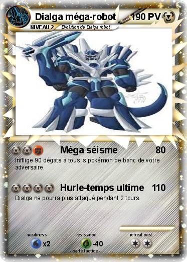 Pokemon Dialga méga-robot