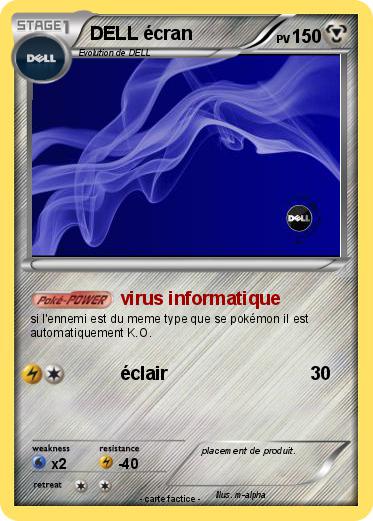 Pokemon DELL écran