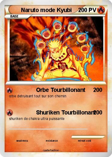 Pokemon Naruto mode Kyubi