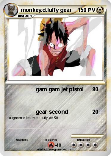Pokemon monkey.d.luffy gear