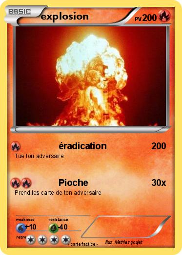 Pokemon explosion