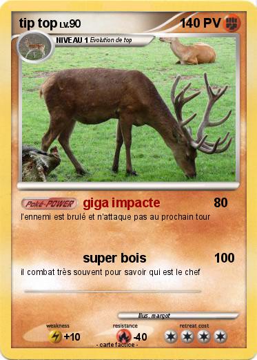Pokemon tip top