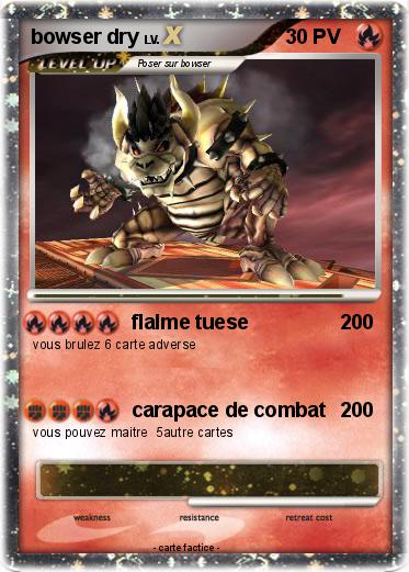 Pokemon bowser dry